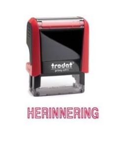 Stempel Trodat 4911 FO - Herinnering