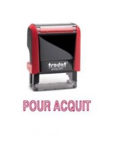 Stempel Trodat 4911 FO - Pour Acquit