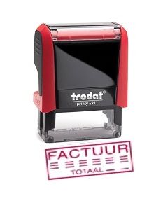 Stempel Trodat 4911 FL - Factuur