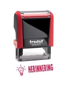 Stempel Trodat 4911 FL - Herinnering